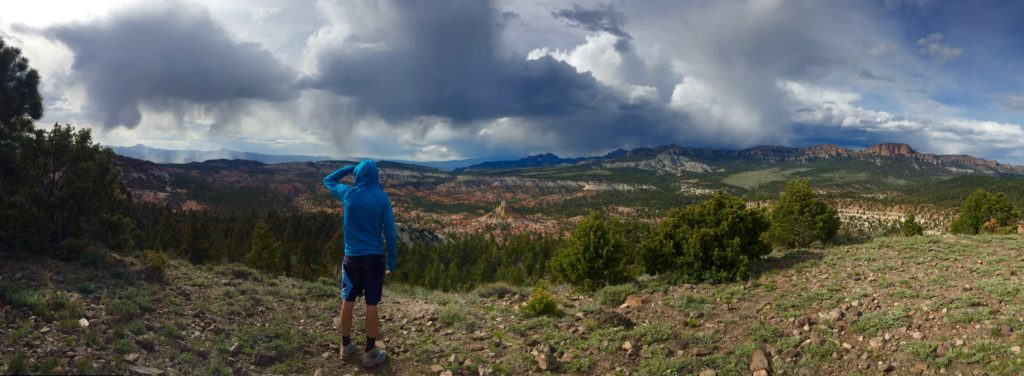 The Highest Campsite on our US Forest Service Road inside Bryce Canyon.