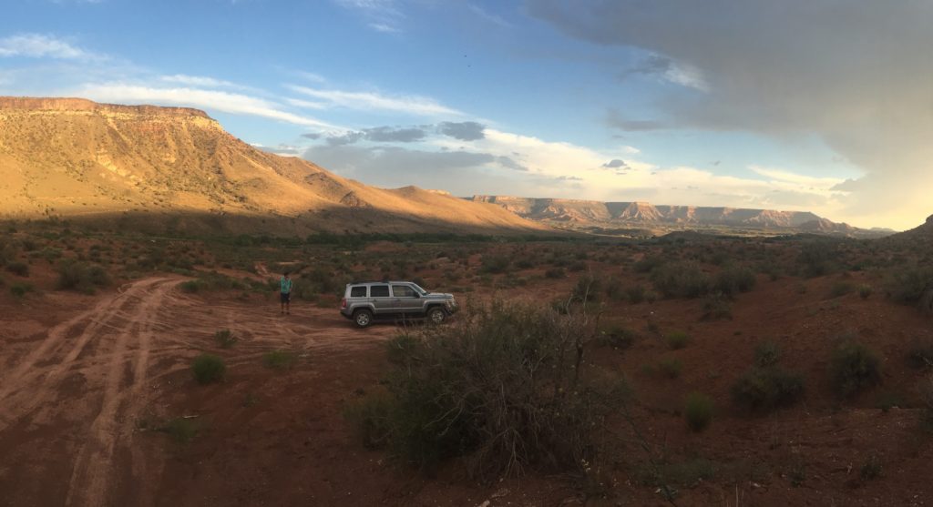 Our Best Truck Camping Spot of the Trip - Campsite off Kolob Canyon Road outside Zion National Park. 