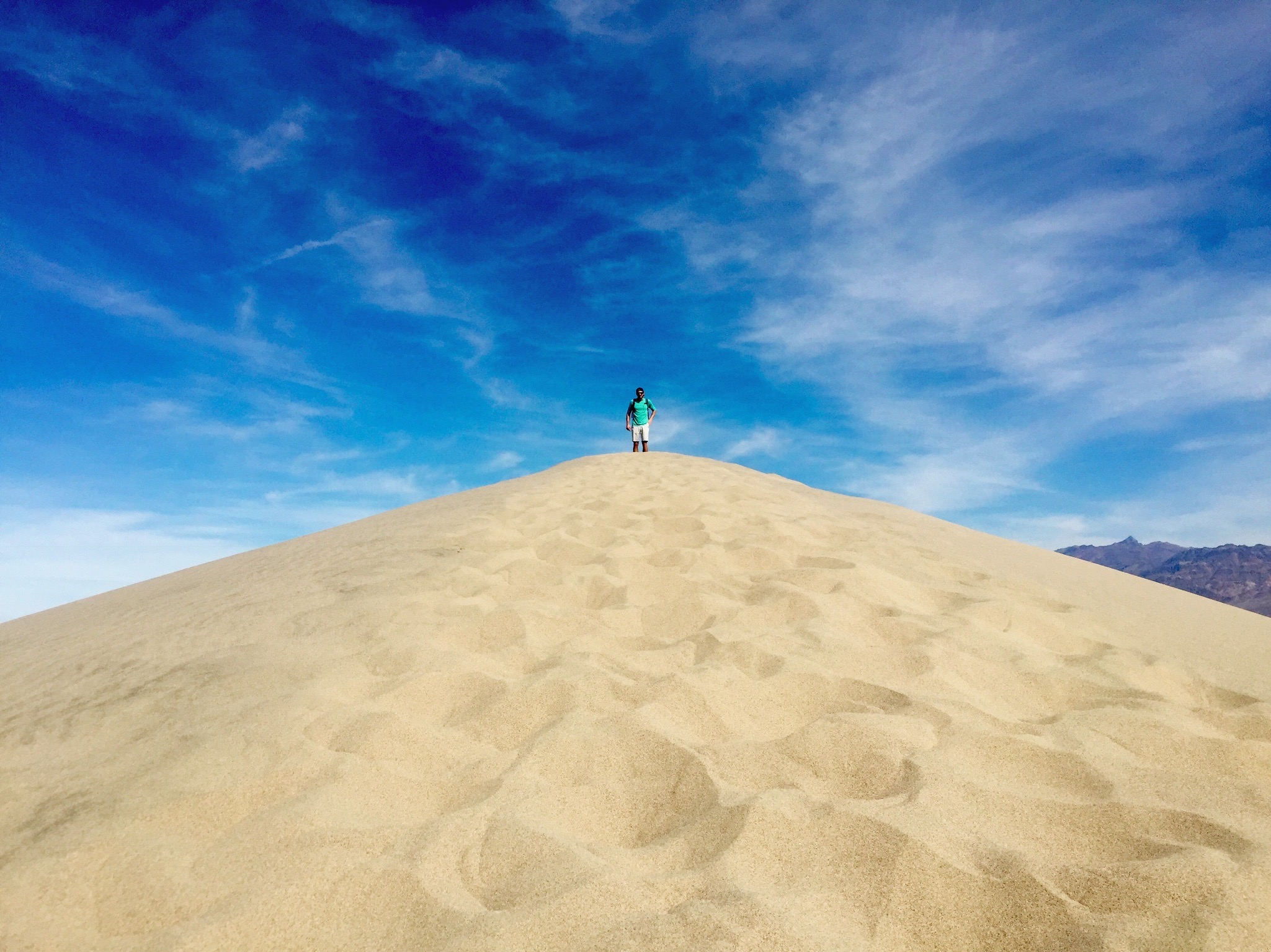 Death Valley Sand Dunes Mesquite Flat