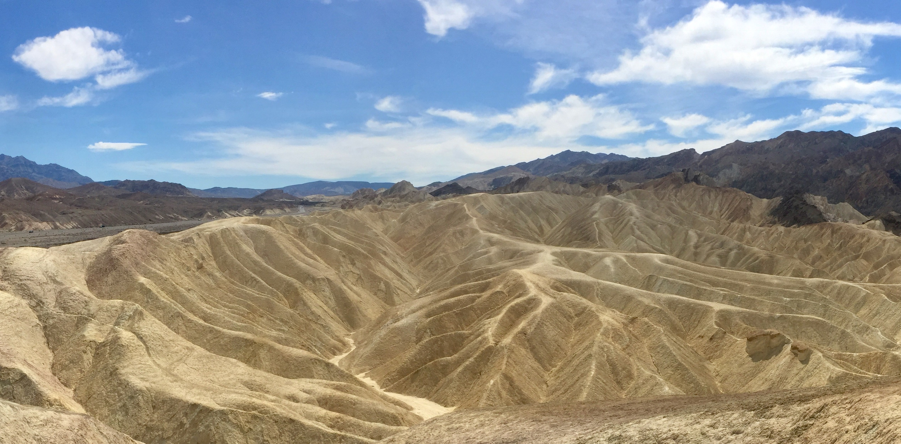 Death Valley Zabriskie Point Badlands