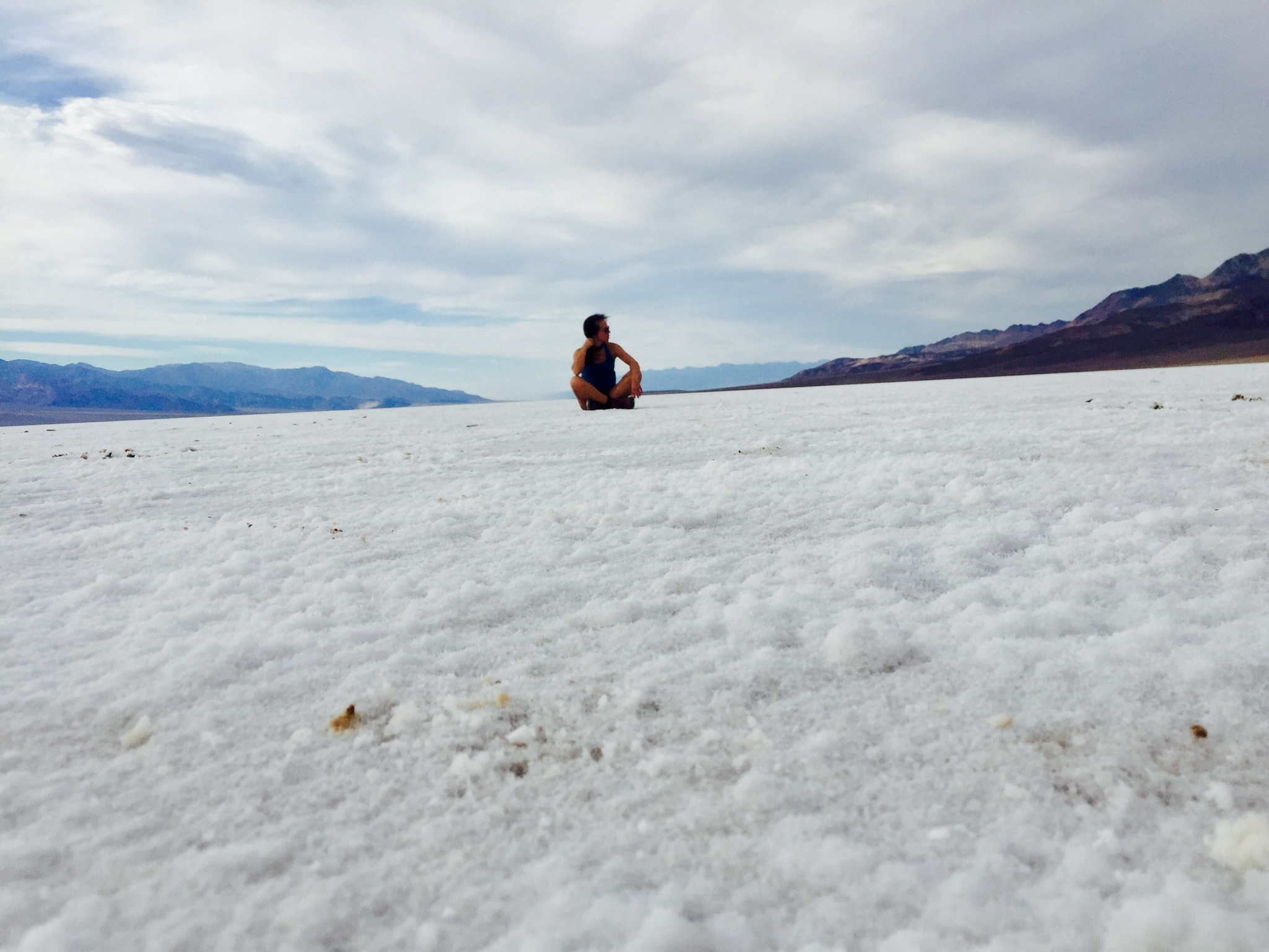 Me handing in the hottest snow on earth.
