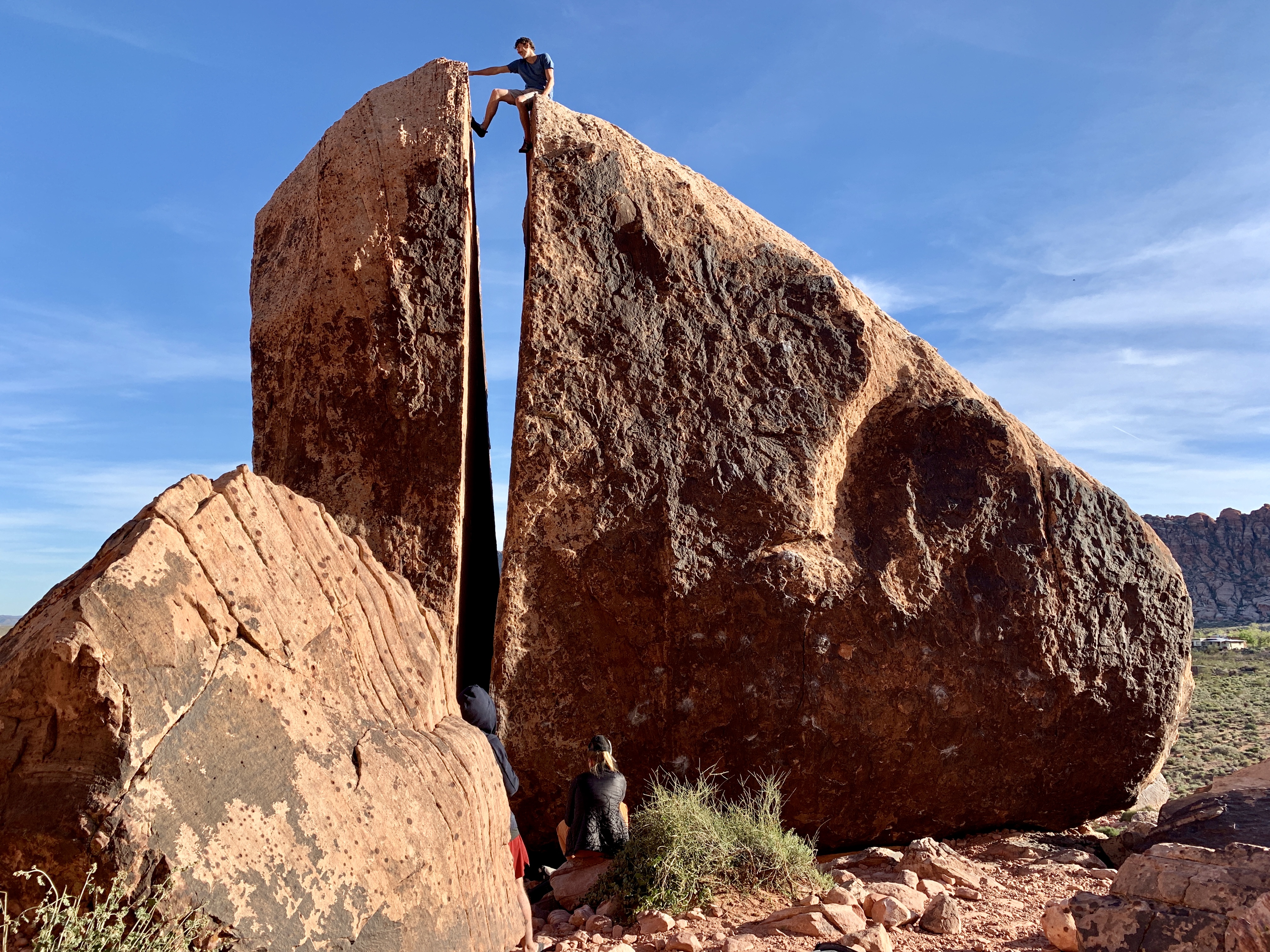 Plumber's Crack Red Rocks Nevada TravelSages