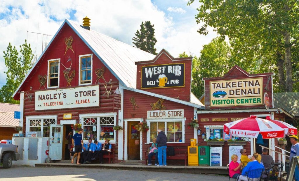 Talkeetna Alaska Downtown