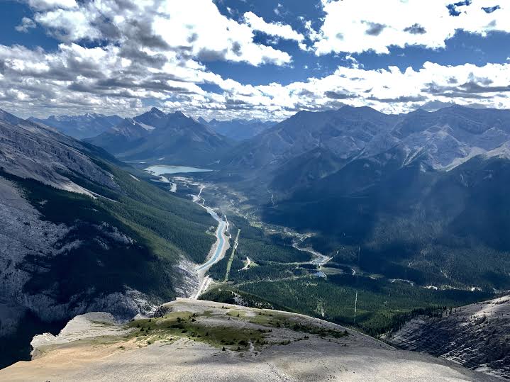 Views from the Top of East End of Rundle Canmore TravelSages