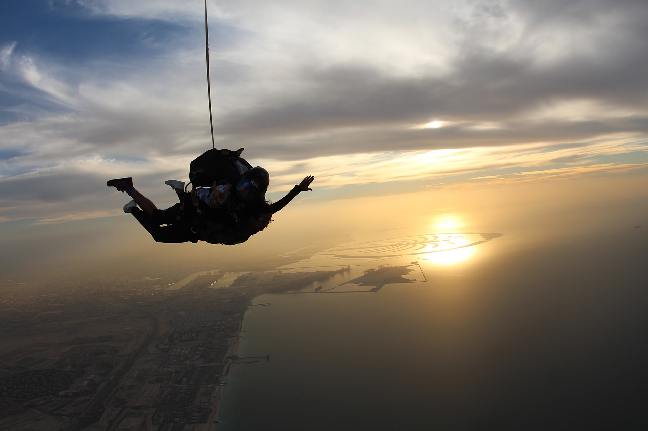 Sky Diving Dubai, TravelSages